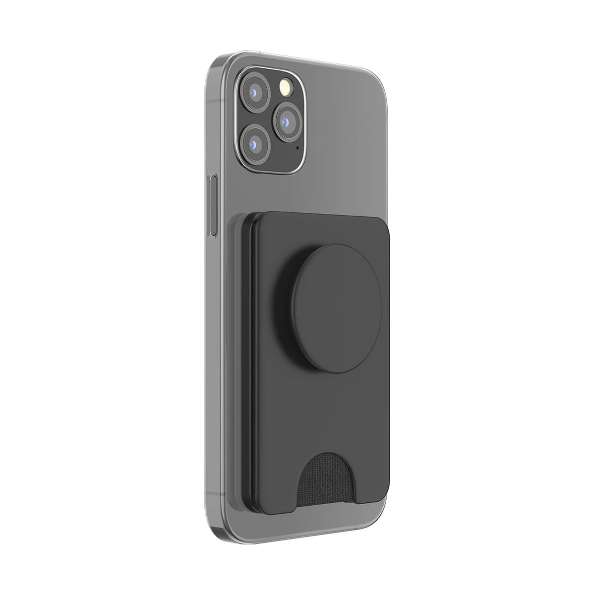 Popsockets PopWallet+ for MagSafe Svart