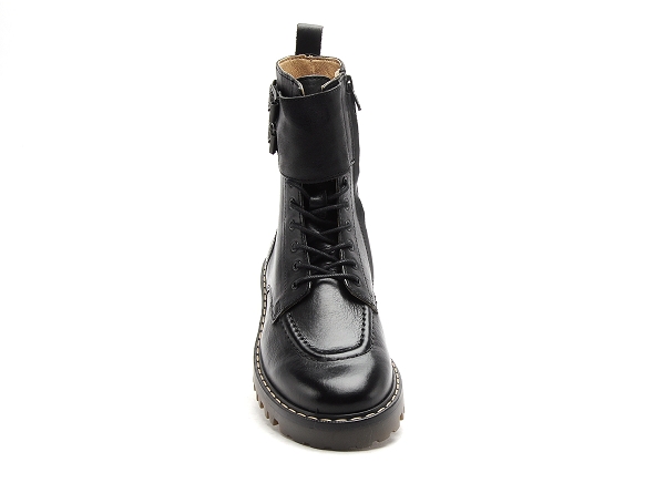 Kickers boots bottine plates femme deckranger noir