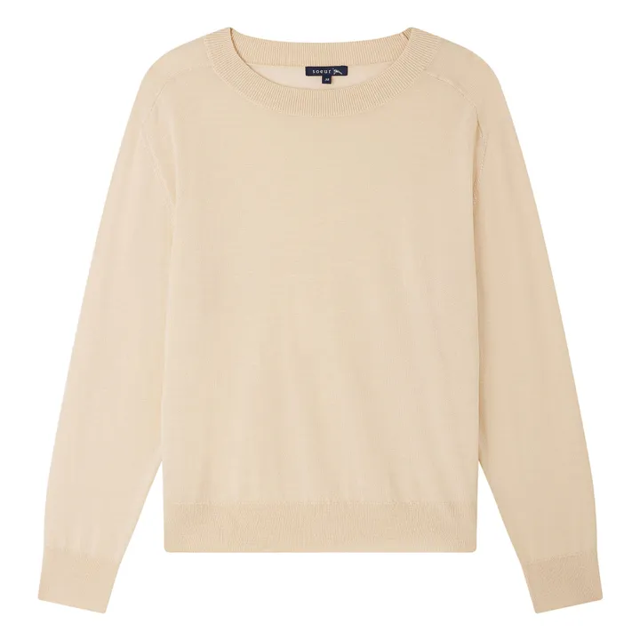 Soeur Pull Ace Laine Mérinos | Ecru
