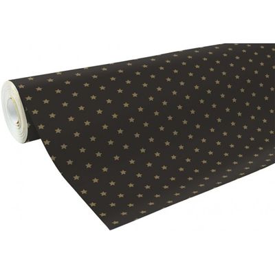 Clairefontaine Alliance - Papier cadeau - 70 cm x 50 m - 60 g/m² - motif Noël étoiles