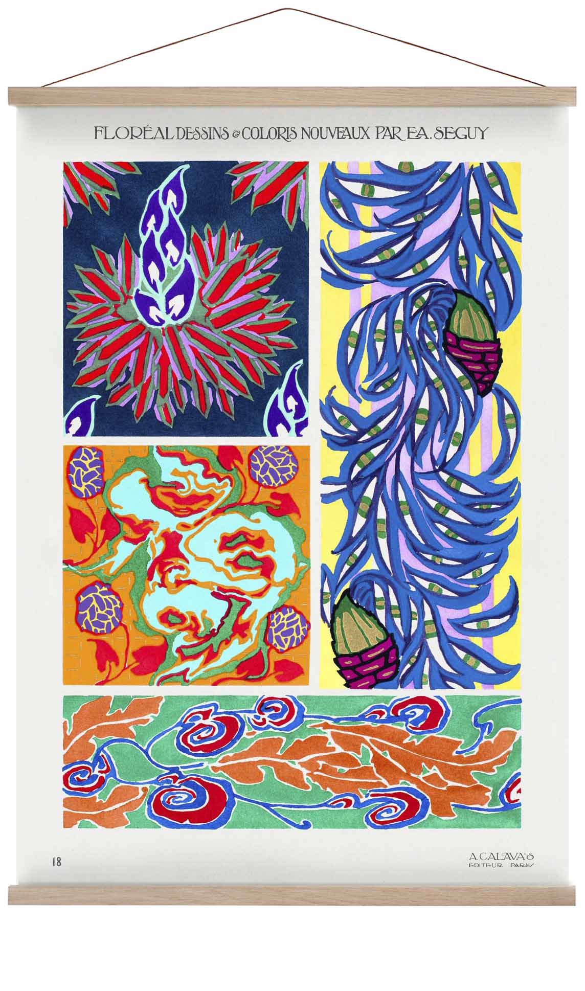 Floréal Dessins Coloris Nouveau Nr 18 von E.A. Séguy