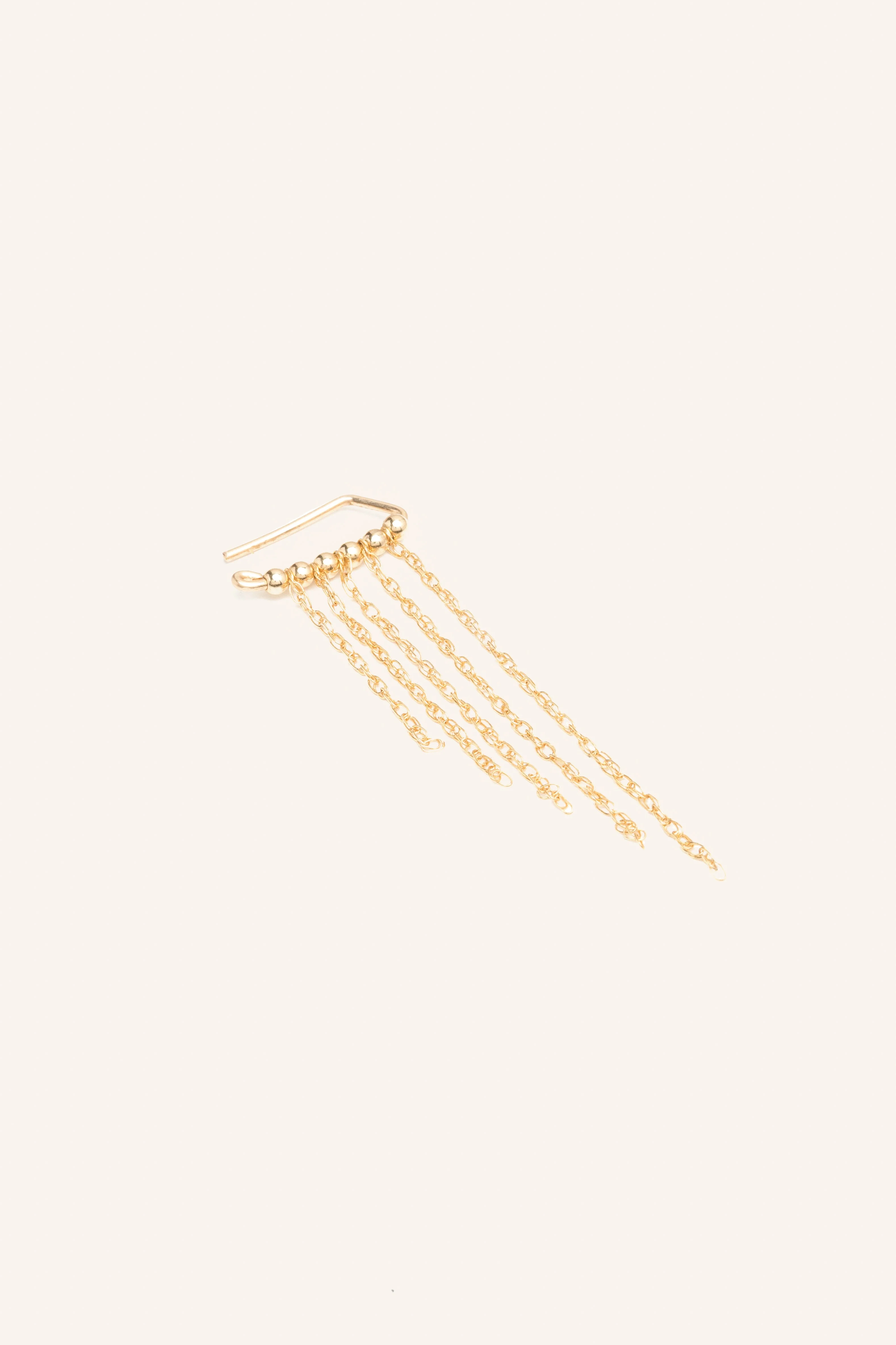 Petit climber franges | Doré