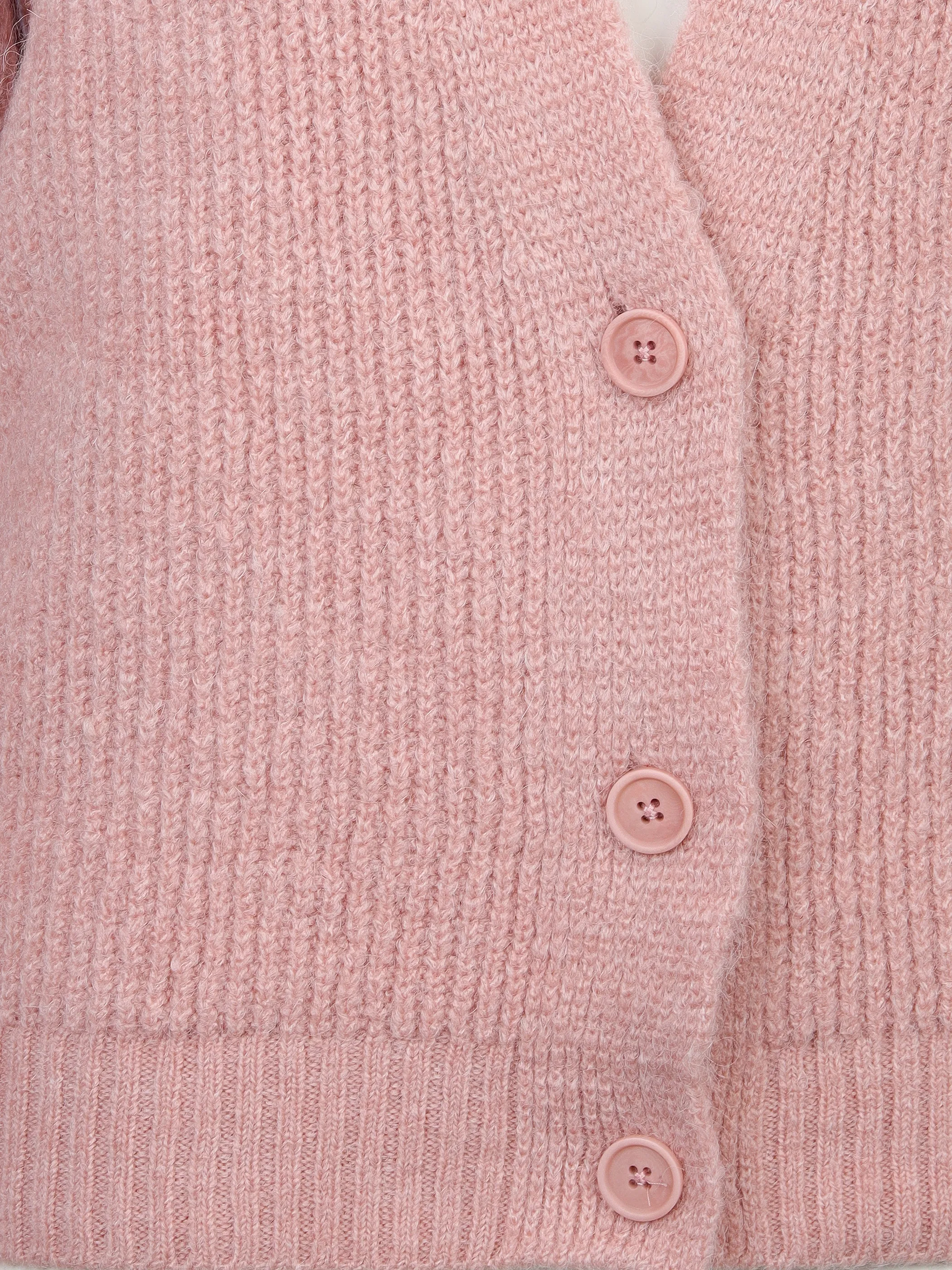 Damen Cardigan mit Knöpfen