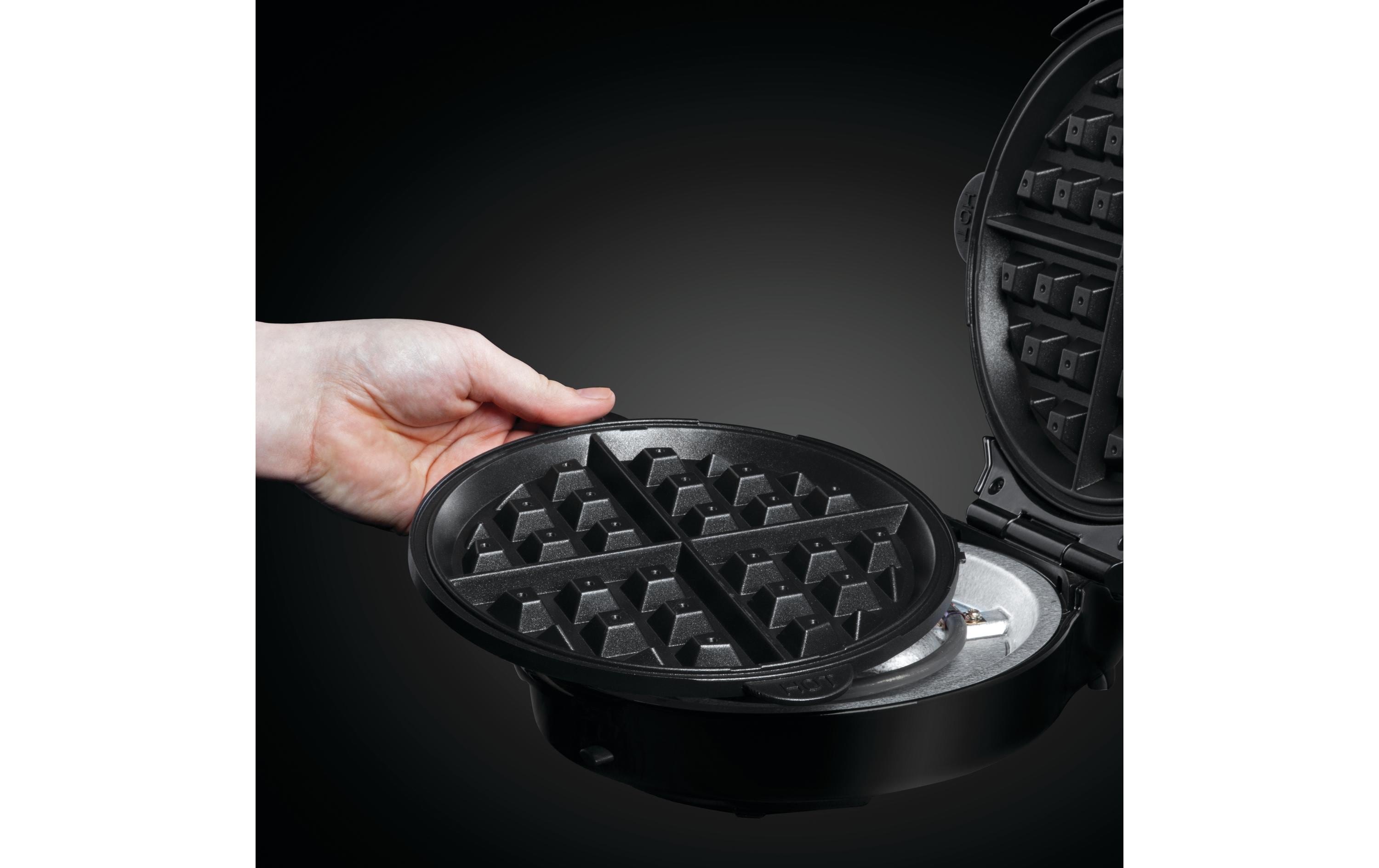 Waffeleisen Fiesta 3 in 1Waffeleisen zur Herstellung von Waffeln, Cupcakes oder Donuts