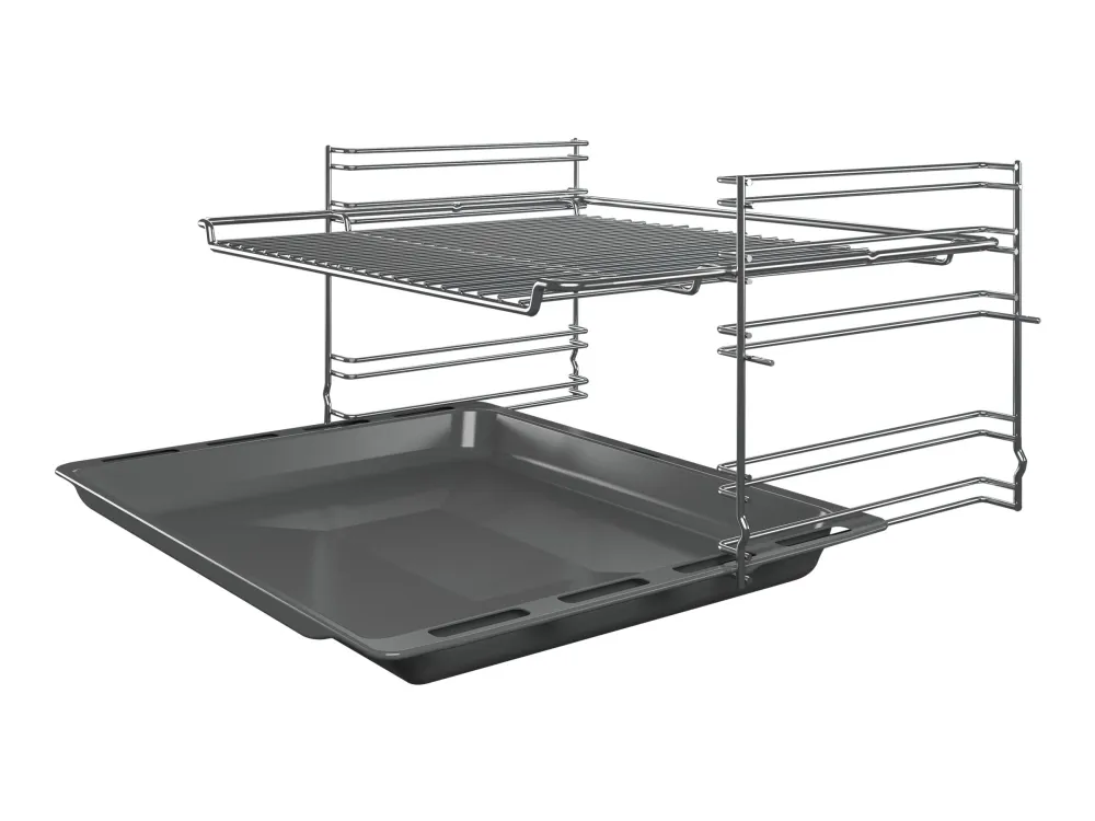 Bosch Serie | 2 HKA090220 - Komfur - fritstående - bredde: 60 cm - dybde: 60 cm - højde: 85 cm - Klasse A - hvid