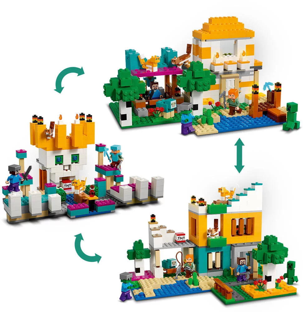 LEGO®MINECRAFT™ 21249 - LA BOITE DE CONSTRUCTION 4.0