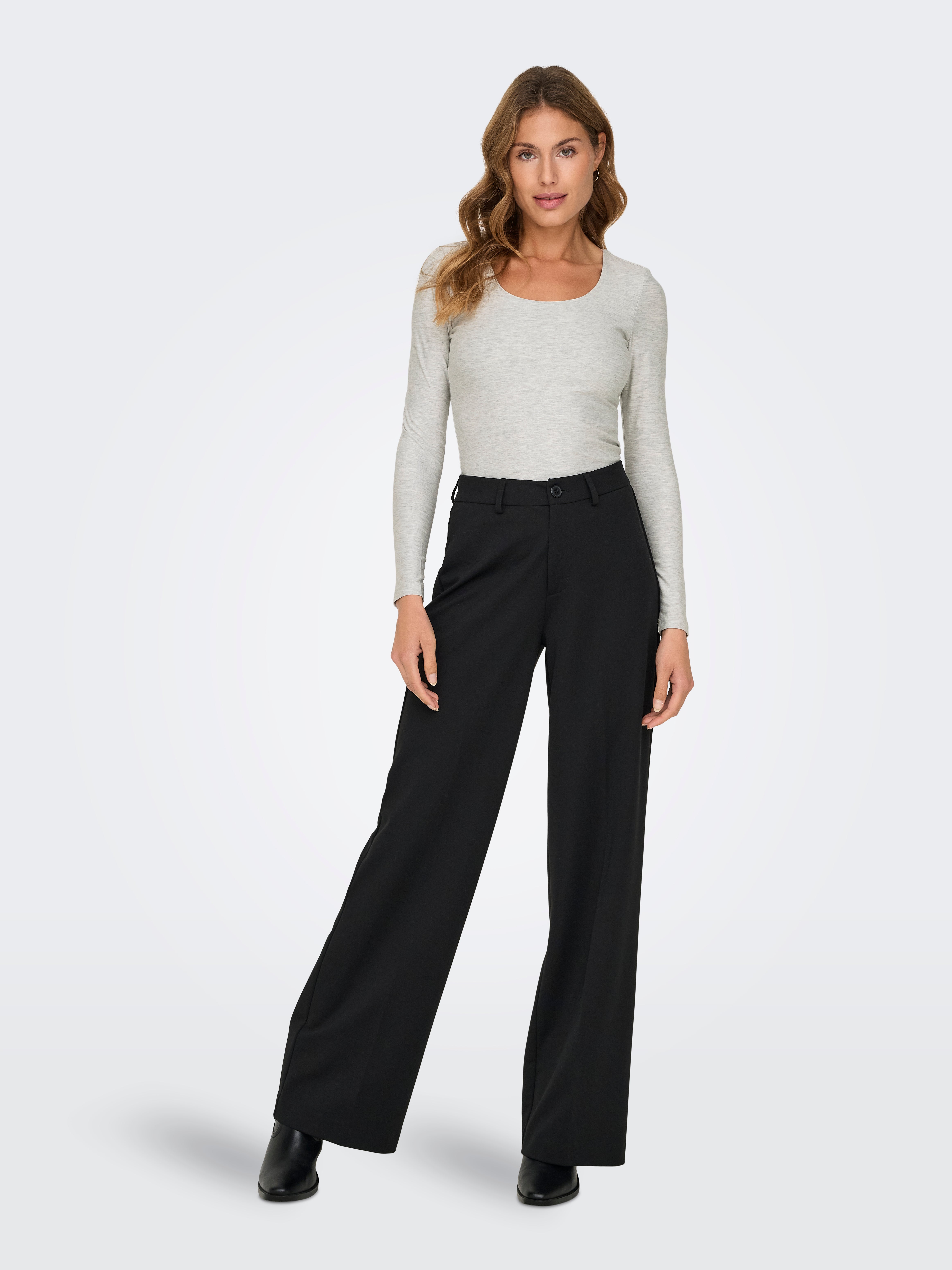 ONLCHOICE Top Light Grey Melange