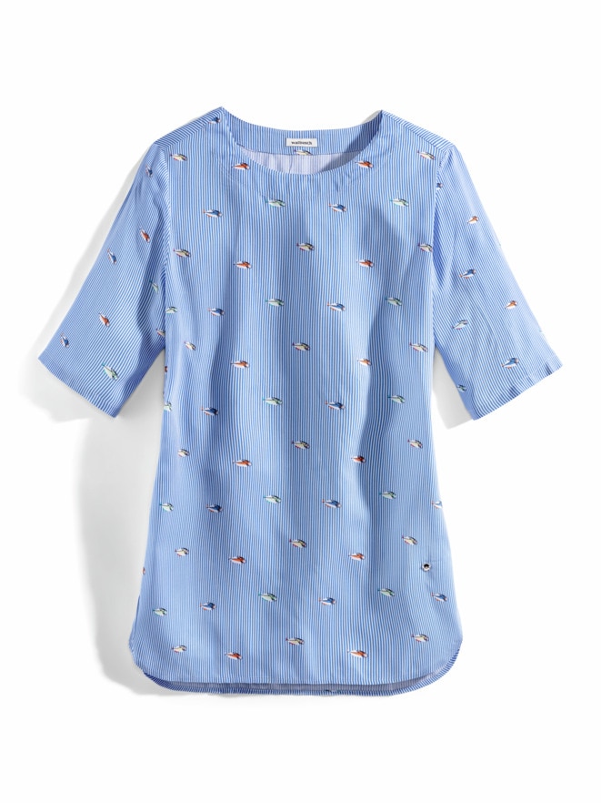 T-Shirt-Bluse Sommerleicht