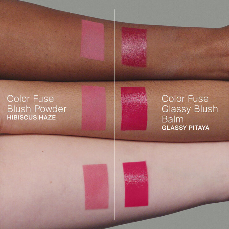 Haus Labs Color Fuse Duo Balm   PWD - Blush som pudder og creme