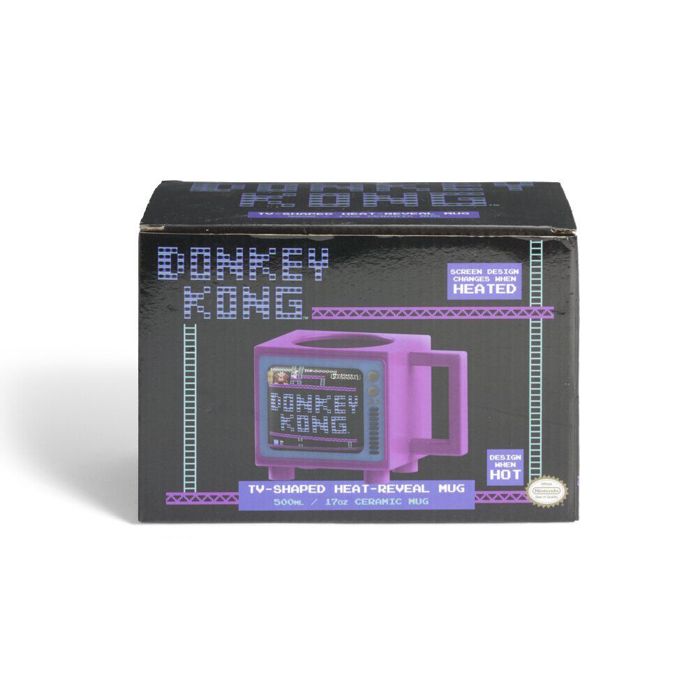 Mug thermoréactif Donkey Kong violet 500ml