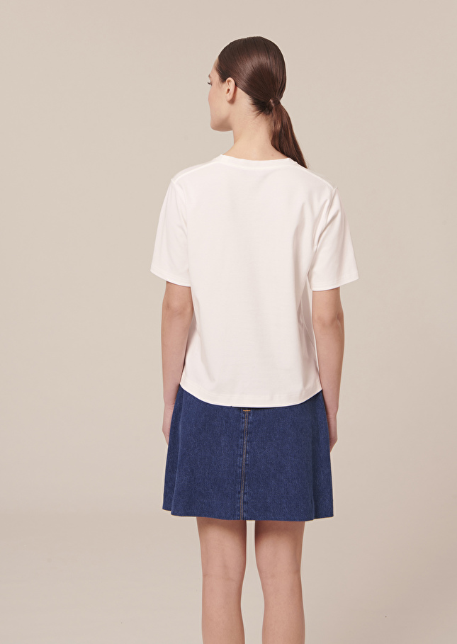 T-Shirt Trefleblanc en jersey