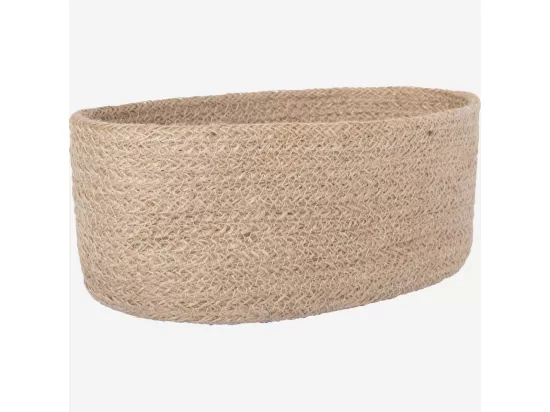 HABITAT - Corbeille à pain en jute tressé - Naturel - 25 x 13 cm (Lot de 5) - Ellen