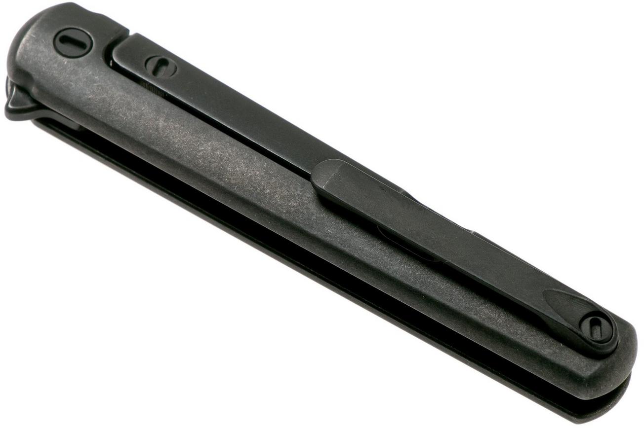 MKM Flame Drop FL01-TDSW Dark Stonewash Titanium zakmes, Michael Zieba design