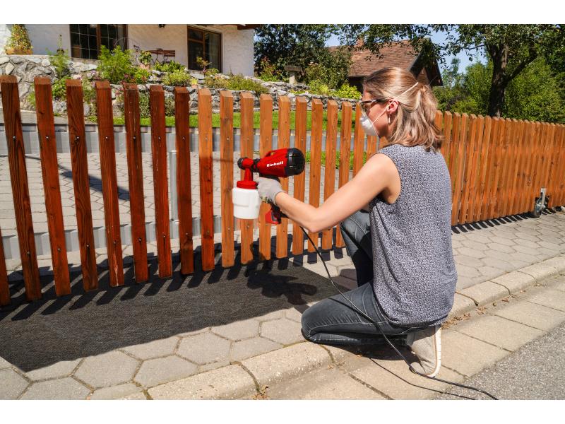 Einhell Farbsprühsystem TC-SY 400 P Farbsprühpistole mit 800 ml Behälter