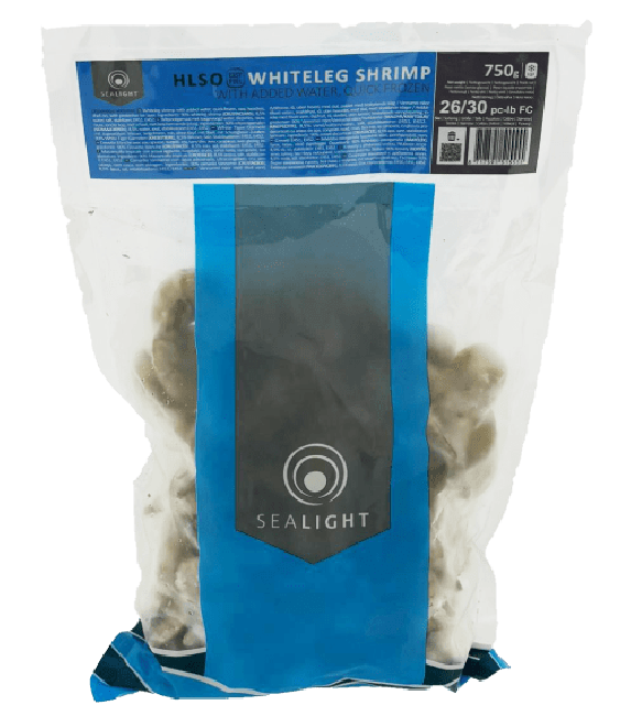Vannamei HLSO Garnalen 26/30 750g