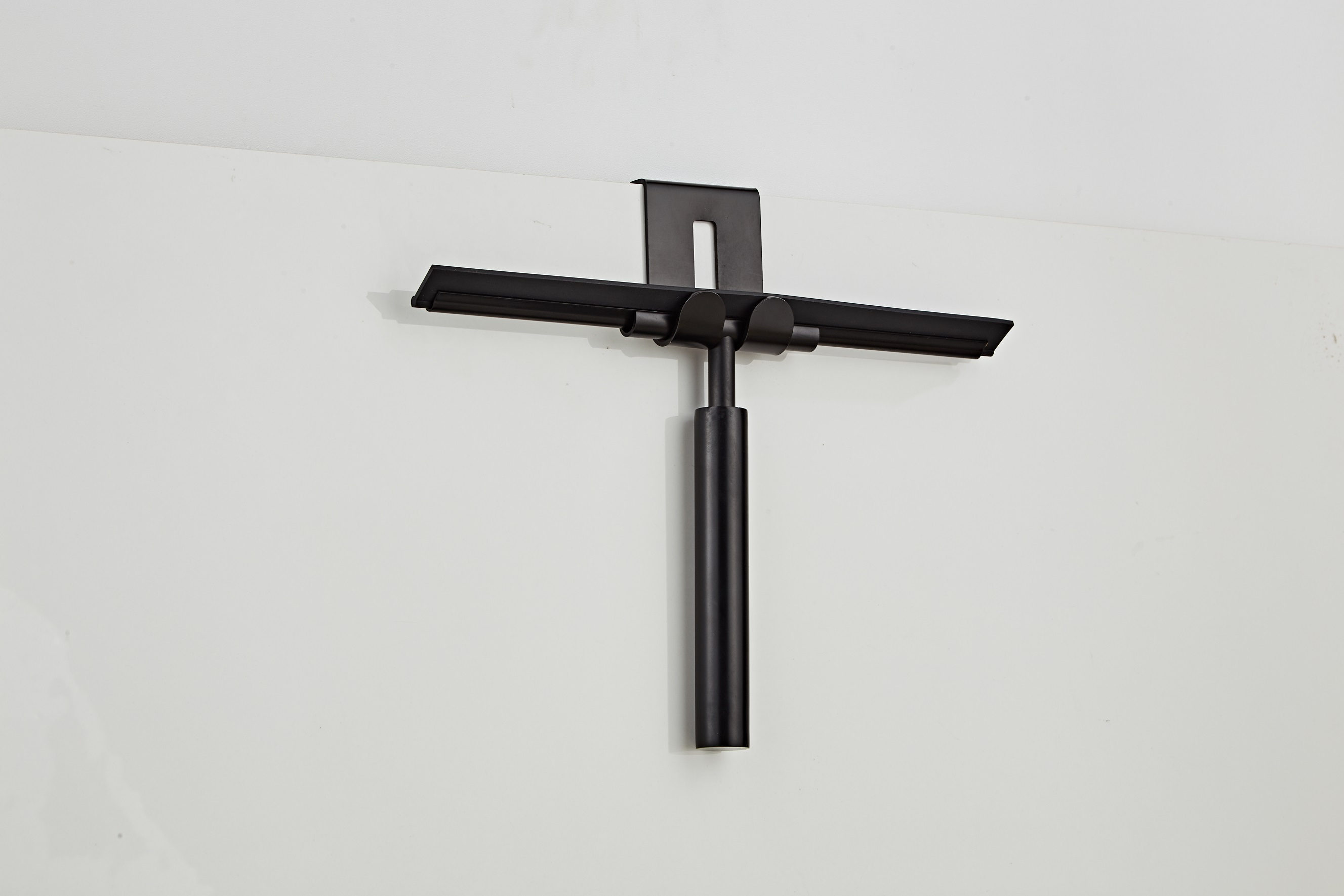 Saniclear Nero badkamer wisser 25cm mat zwart