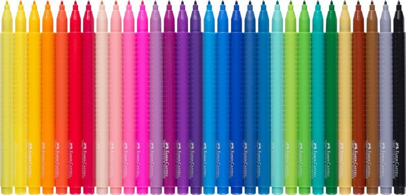 Faber-Castell viltstiften - Grip - 30 stuks - FC-155335