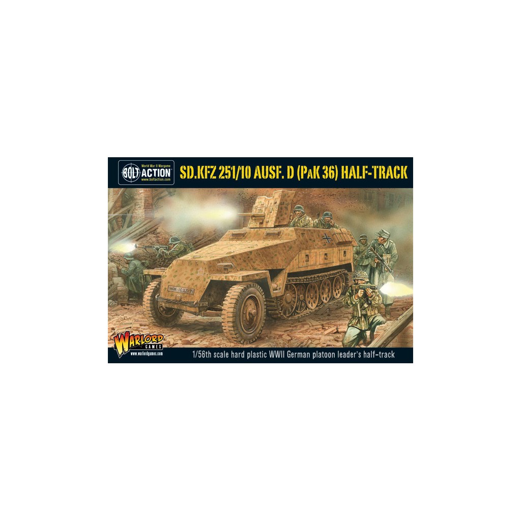 Bolt Action - German - Sd.Kfz 251/10 ausf D (3.7mm Pak) Half Track