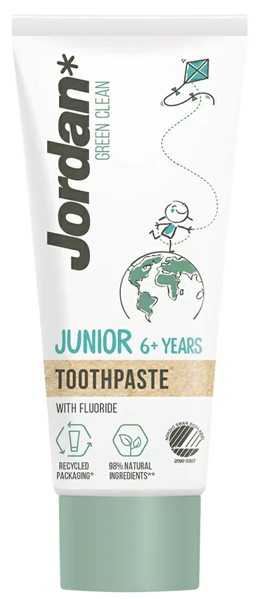 Jordan Green Clean Junior tandpasta - 50 ml