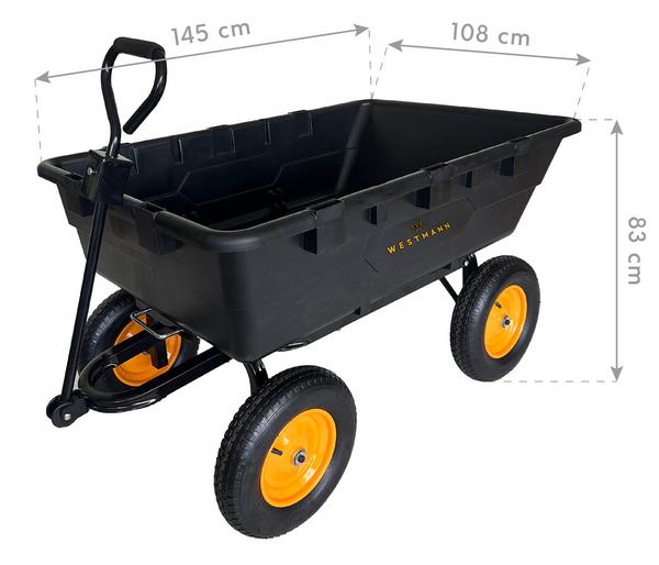 Westmann Kunststoff-Gartenwagen mit