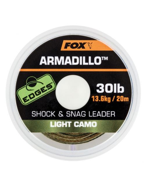 Fox Edges Armadillo 30lb Light Camo 20m - Onderlijn- & leadermateriaal -