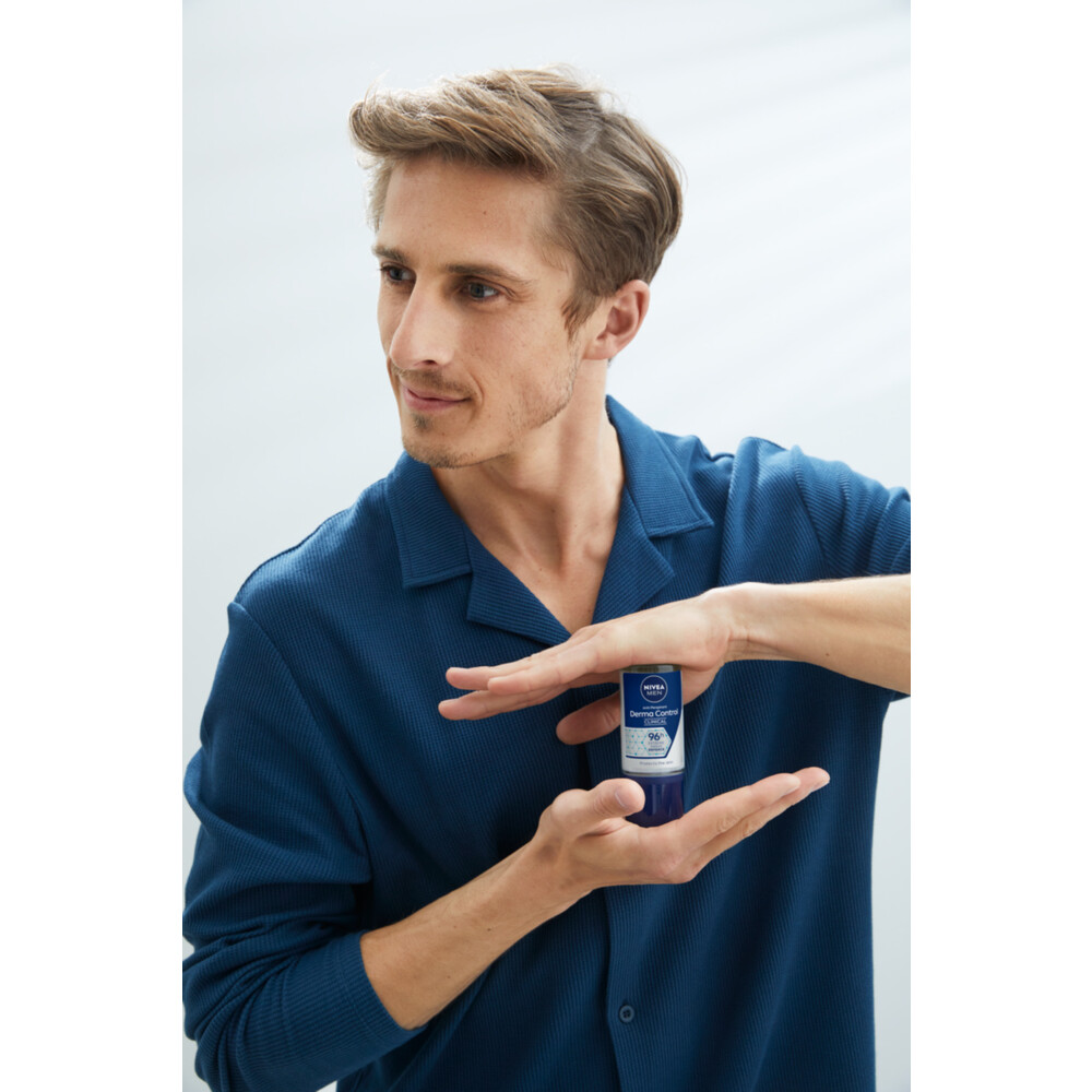 6x Nivea Men Ani-Transpirant Roller Derma Dry Control50 ml