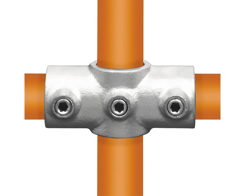 Buildify dwarsstuk buisverbinder 90° voor steigerbuis van staal doorlopend Ø 33 mm