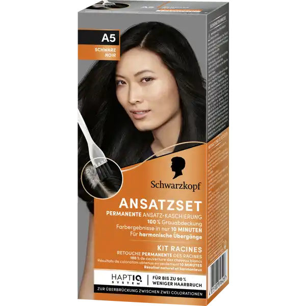 Ansatzset A5 Schwarz