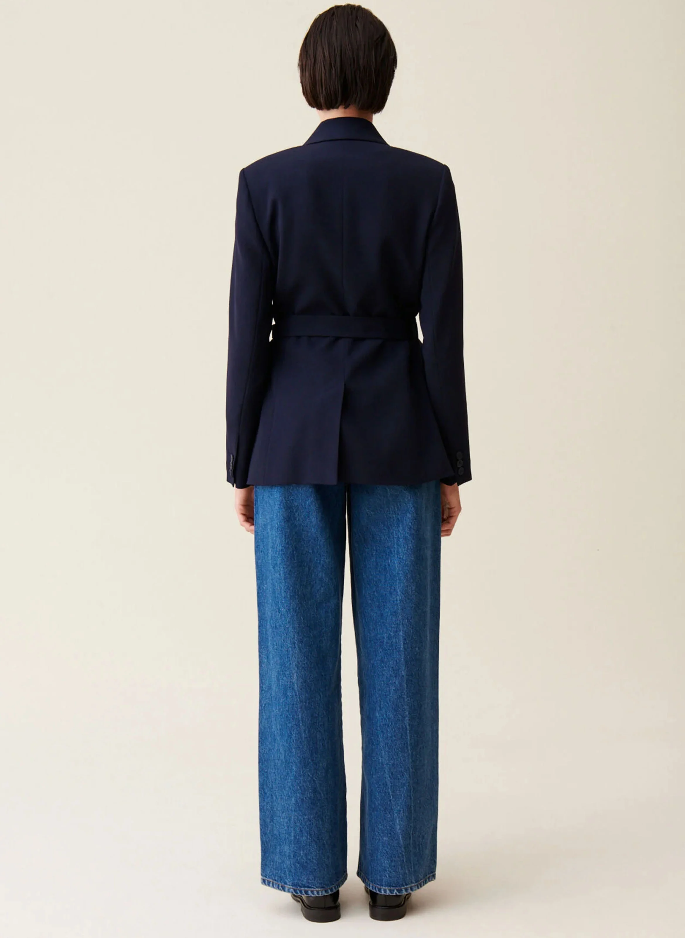 Veste de tailleur| Bleu