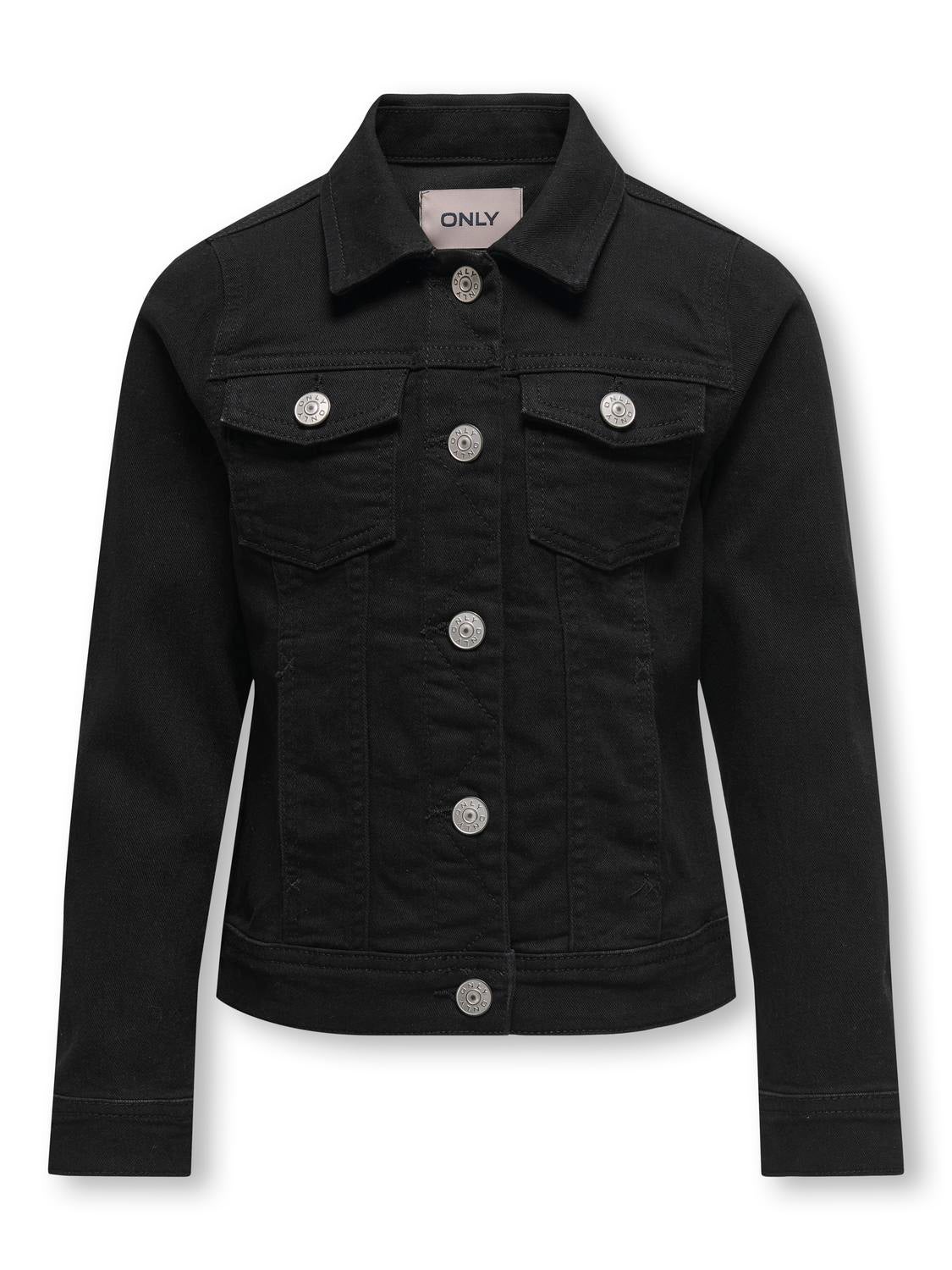 KOGSARA Jeansjacke Black Denim