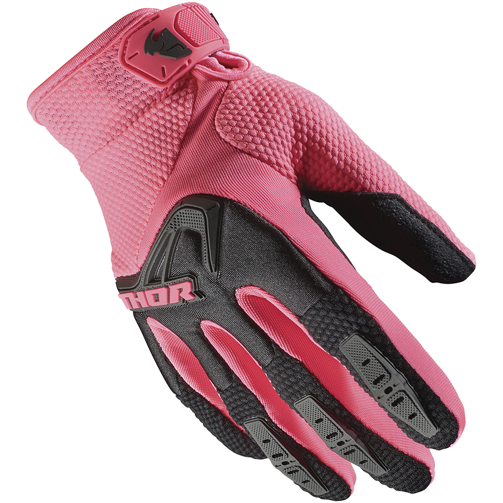 Thor Motocross - Gants femme Spectrum - 2021 Noir / Rose