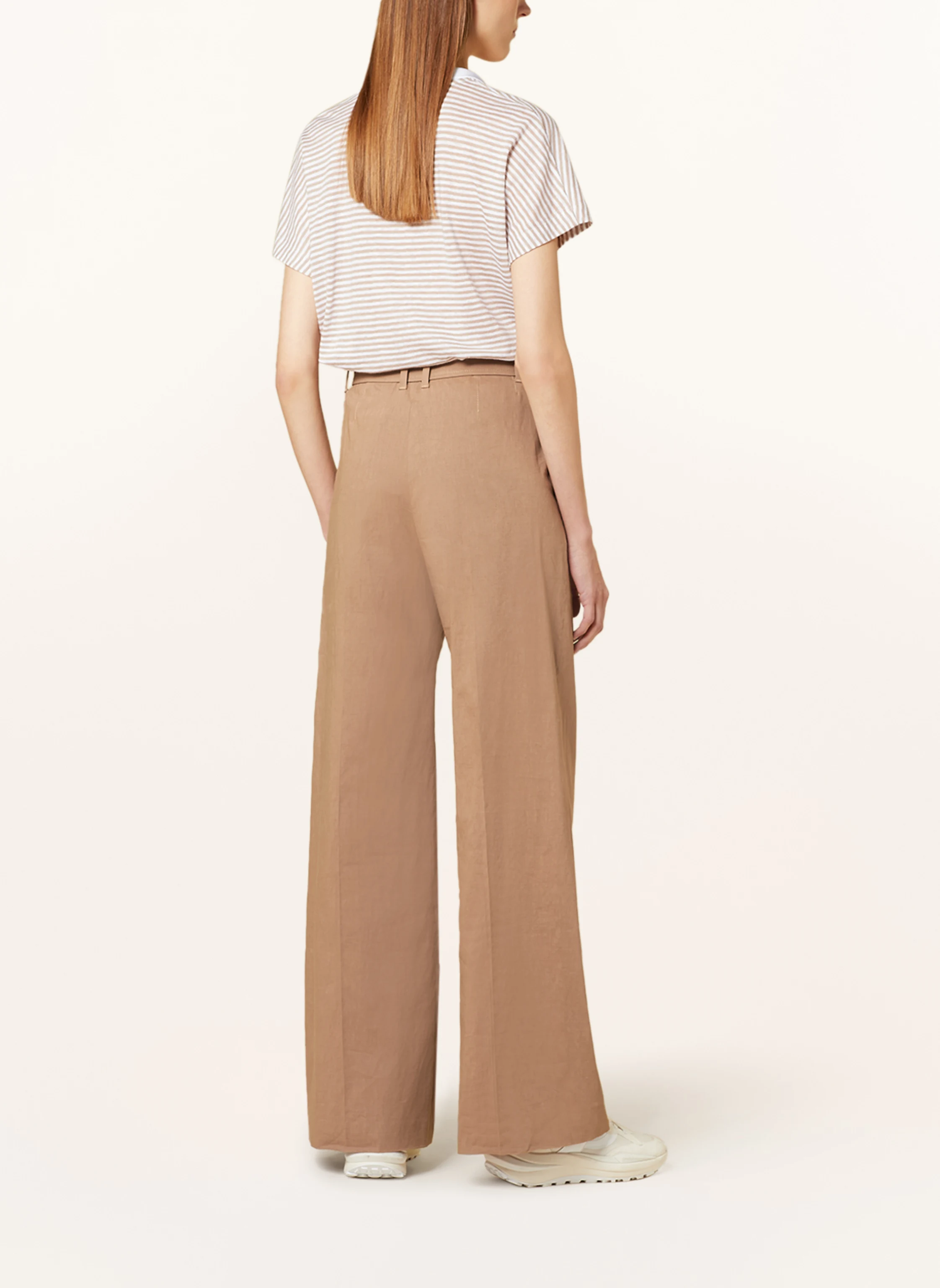 BOSS Marlenehose TASENA mit Leinen