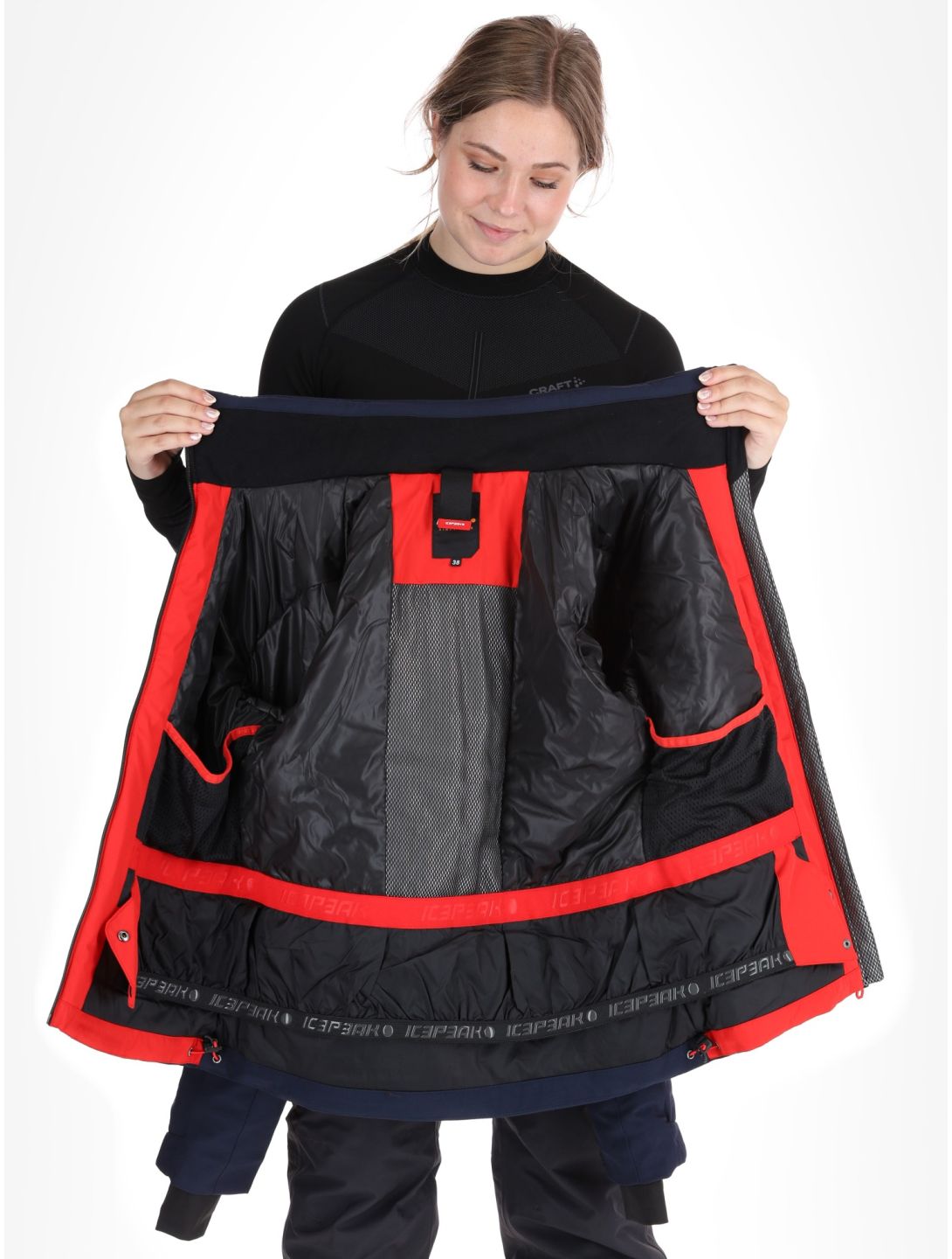 Eleele ski-jas dames