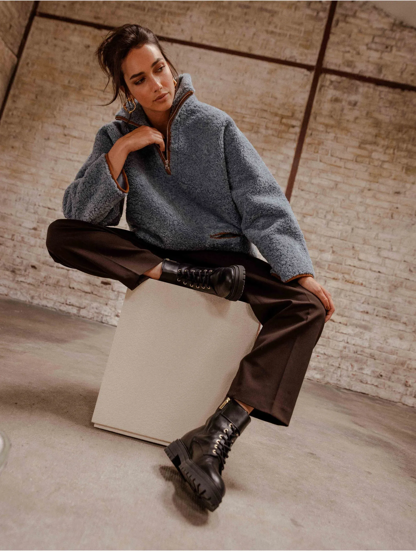 Bottines cuir Ellie Bobbies Paris