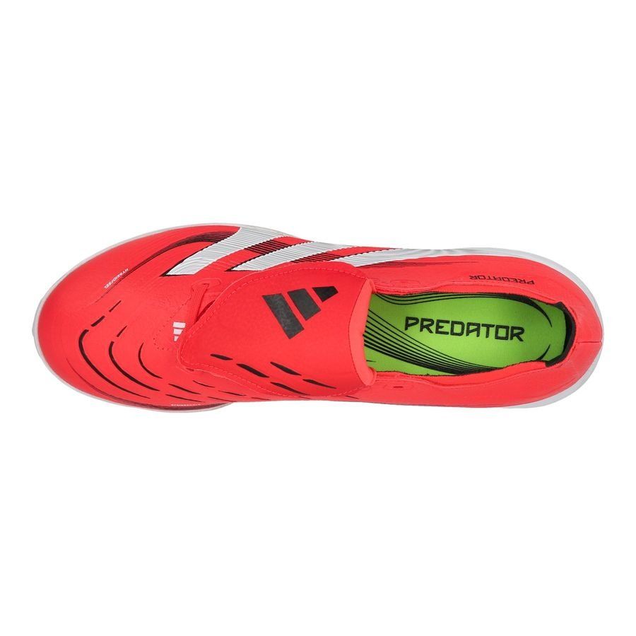 adidas Predator League Fold-over Tongue TF Pure Victory - Lucid Red/Blanc/Noir