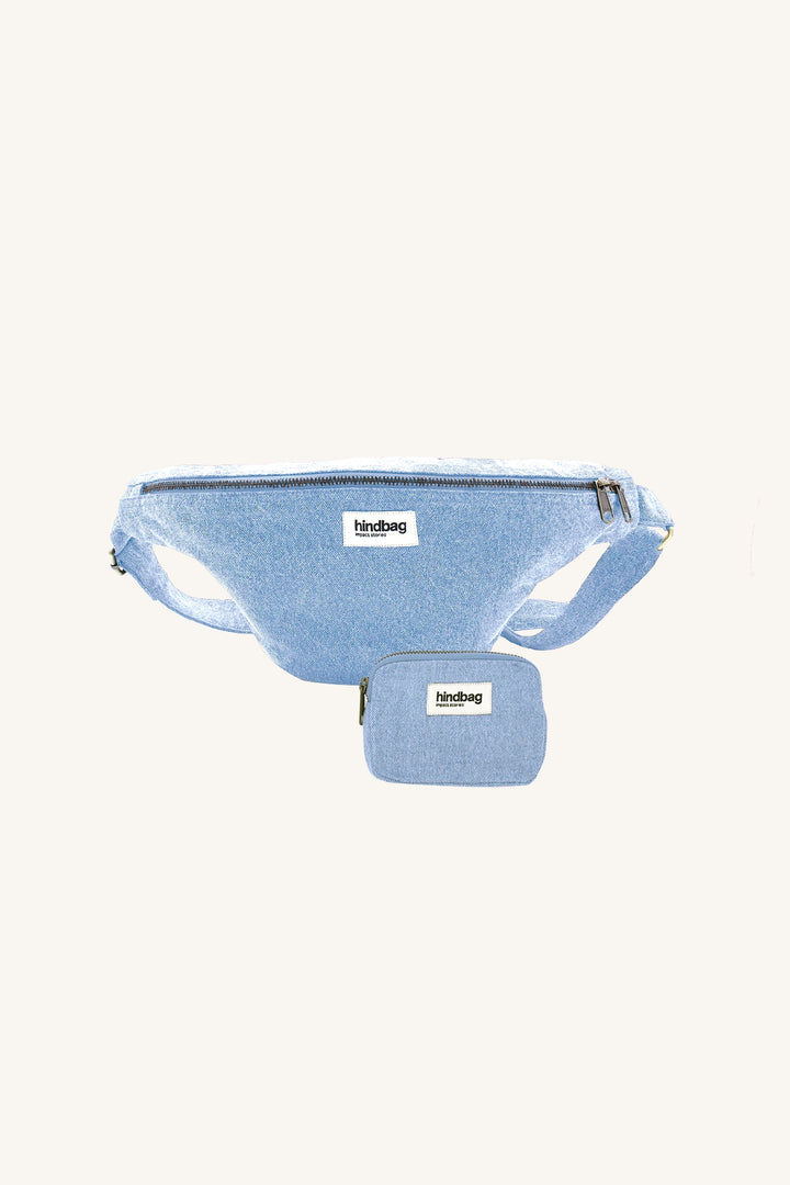 Pack nomade Sasha Denim bleu
