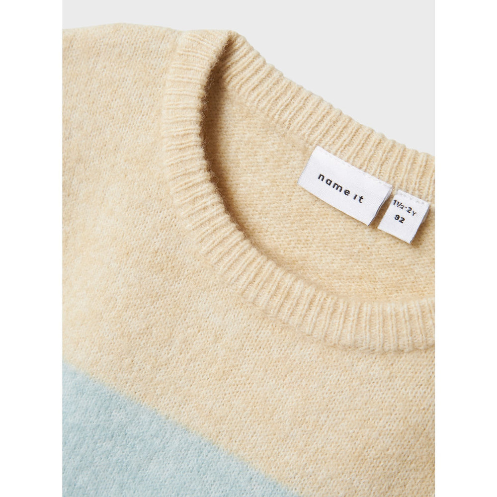 Køb Name It Summer Sand Nasille Strik Bluse