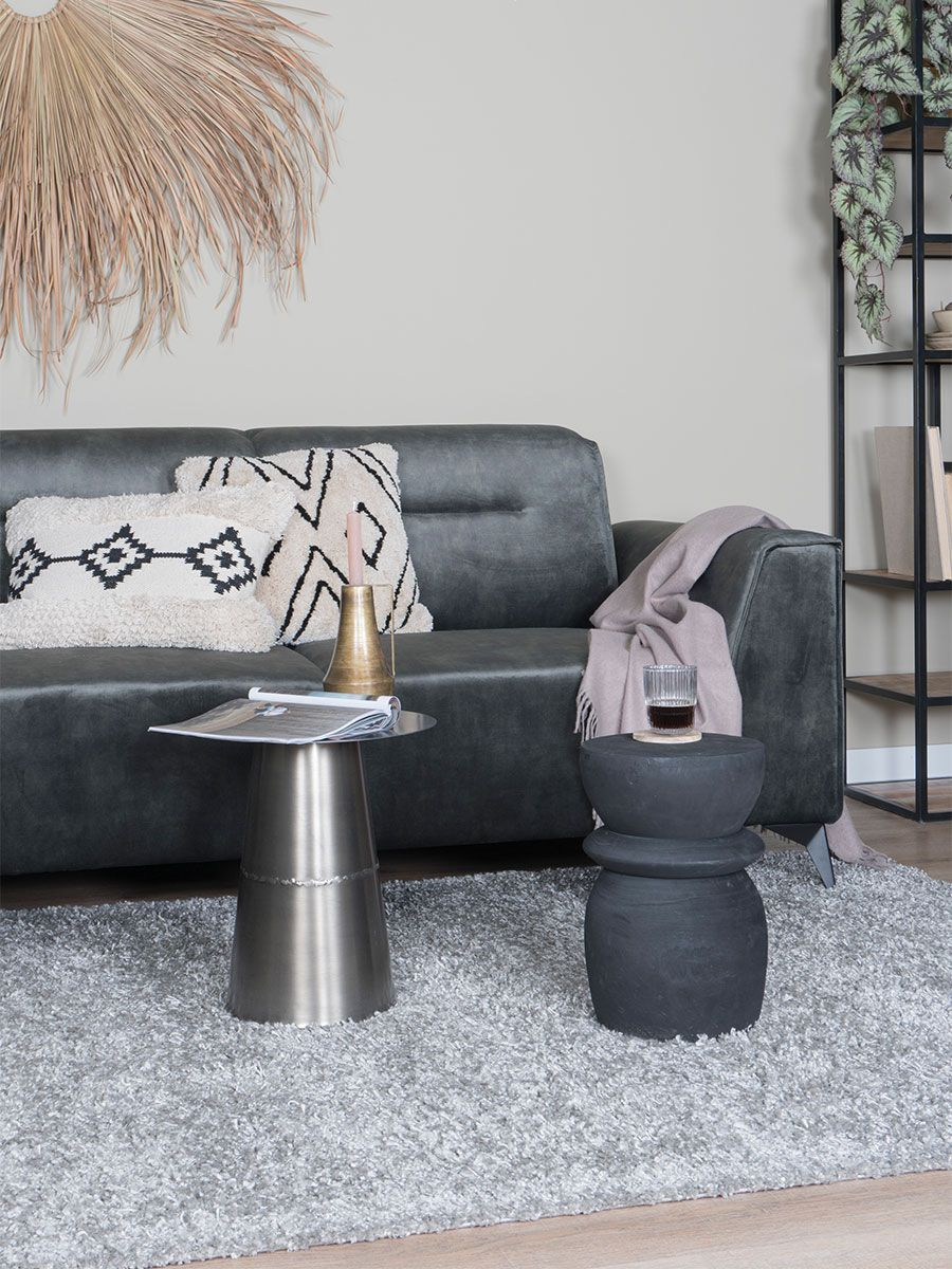 Vloerkleed Buddy Grey 240x340 cm