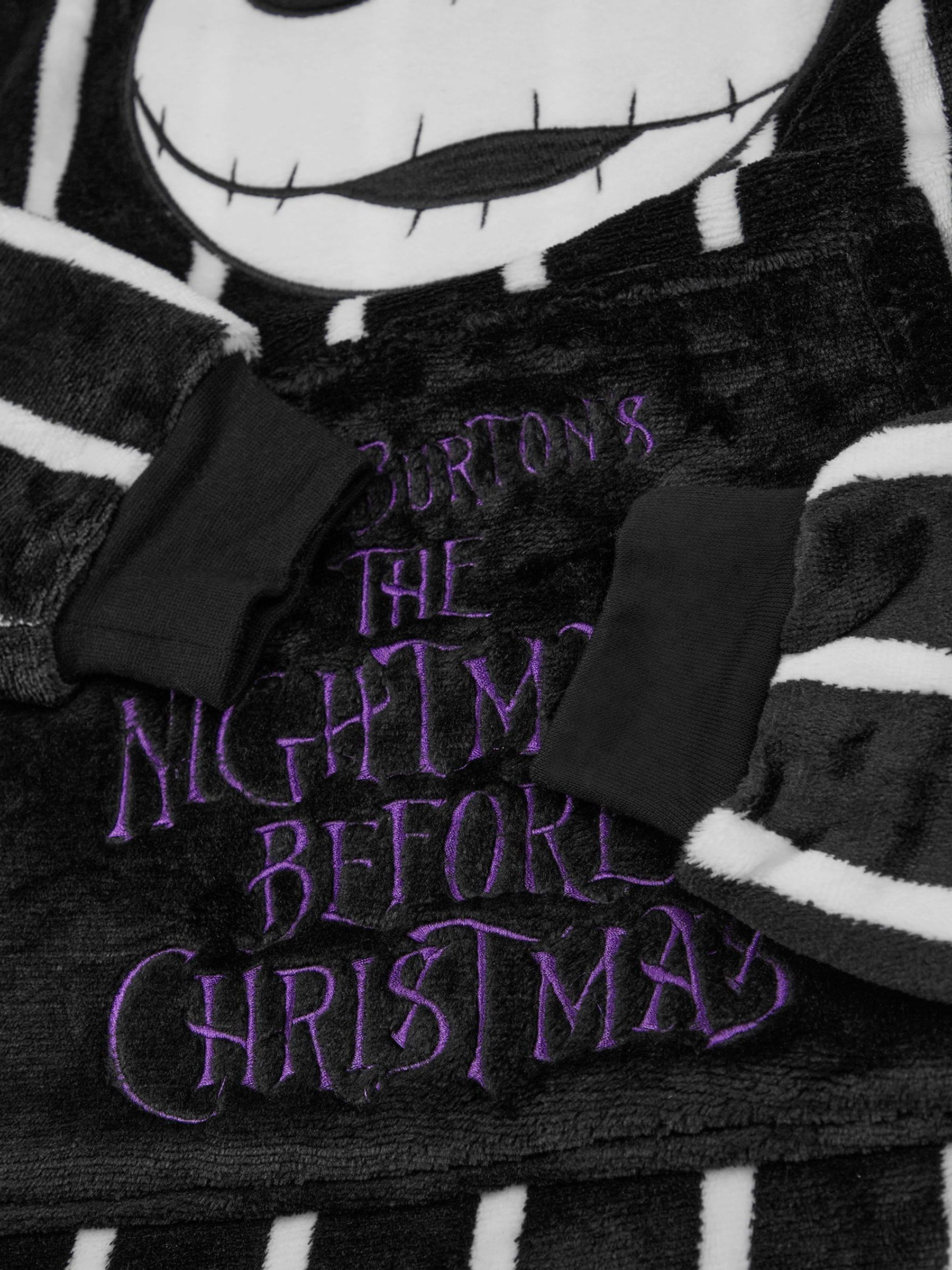 Vanilla Underground Unisex Kinder Disney Nightmare Before Christmas deken-hoodie