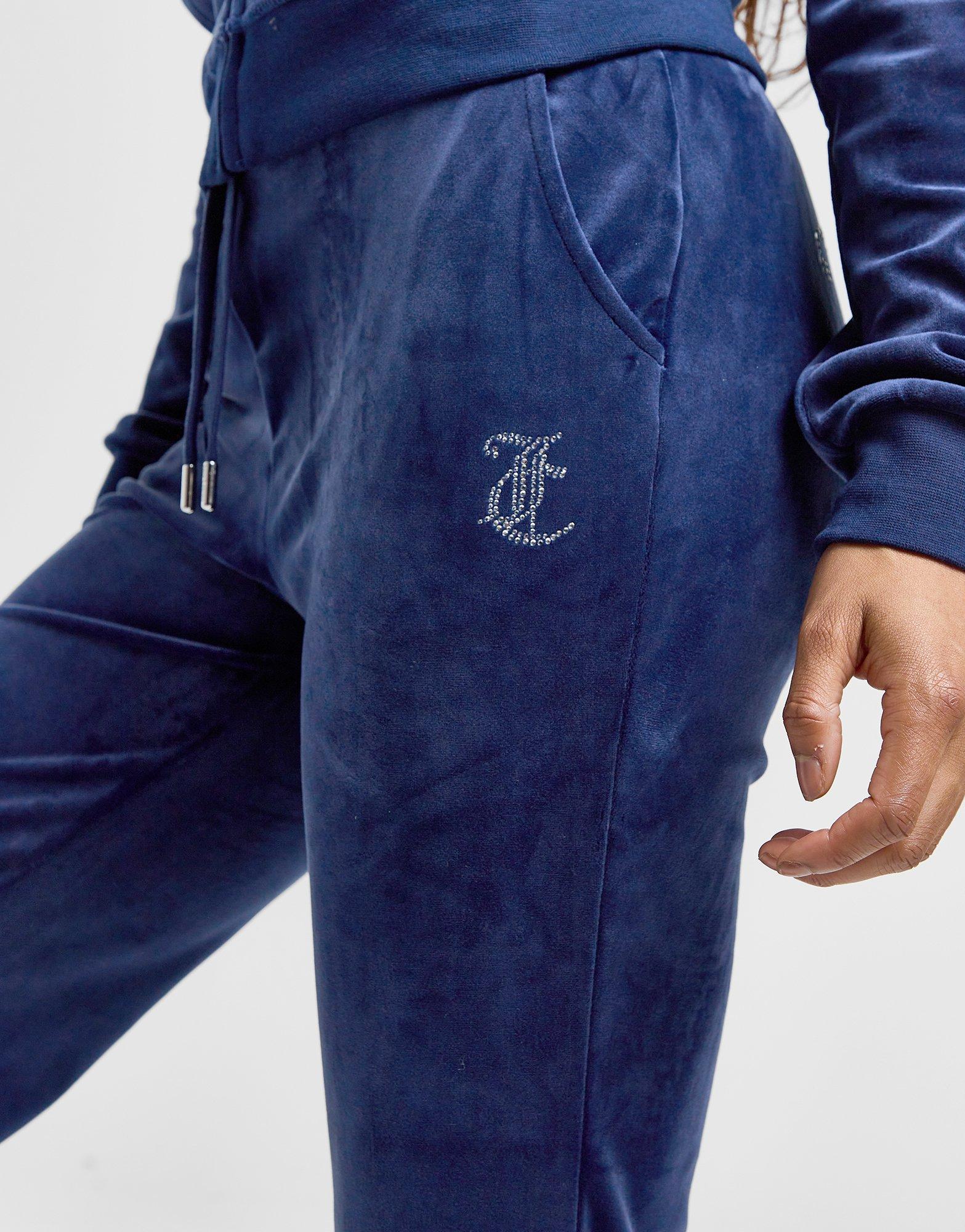 JUICY COUTURE Pantalon de jogging Diamante en Velours Femme