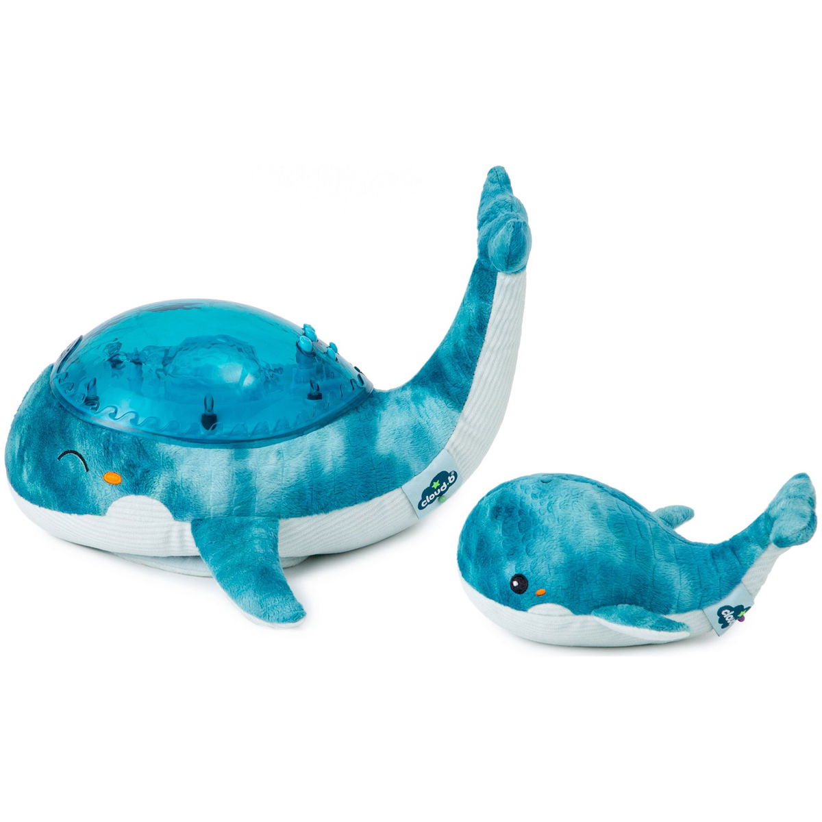 cloud bcloud b   Tranquil Whale Family blau