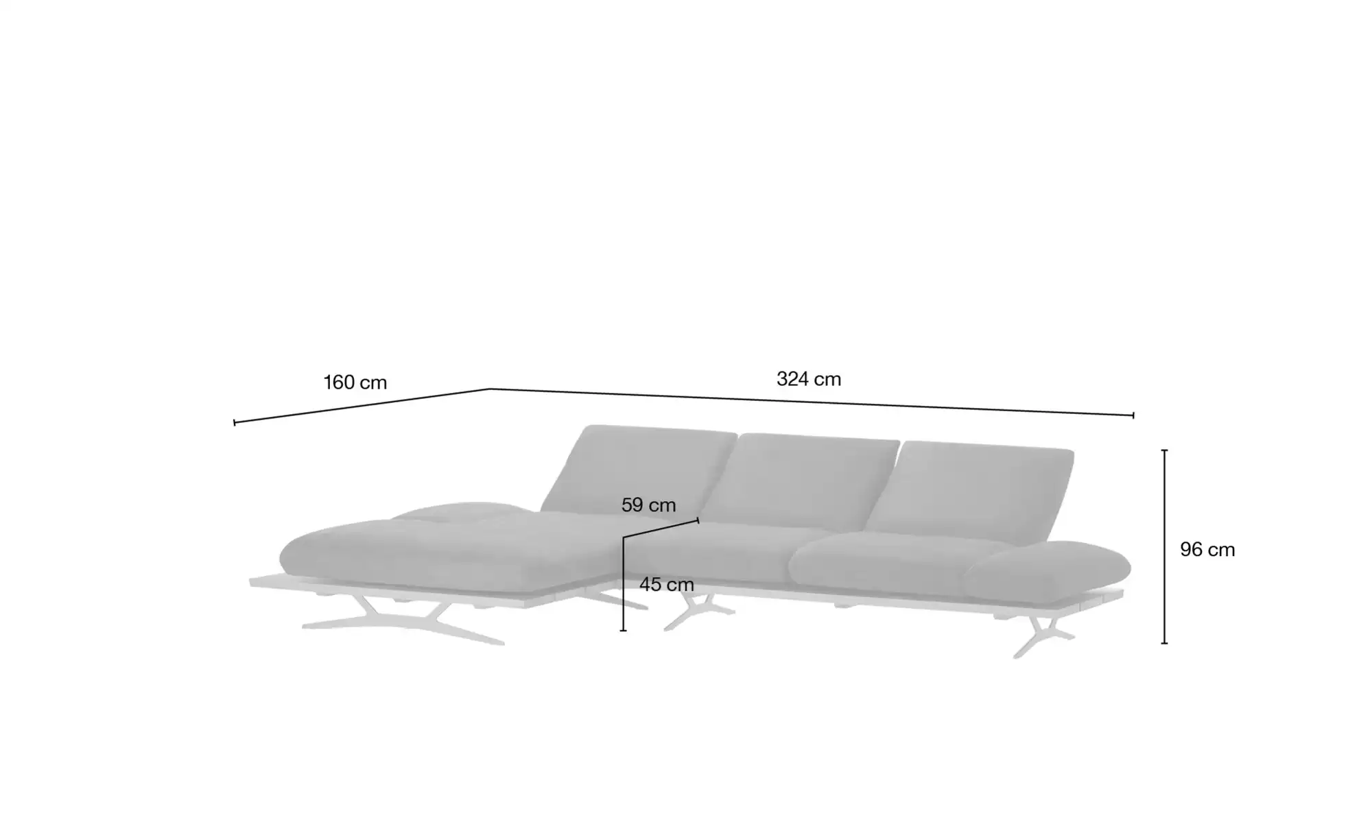 KOINOR Ecksofa Marilyn