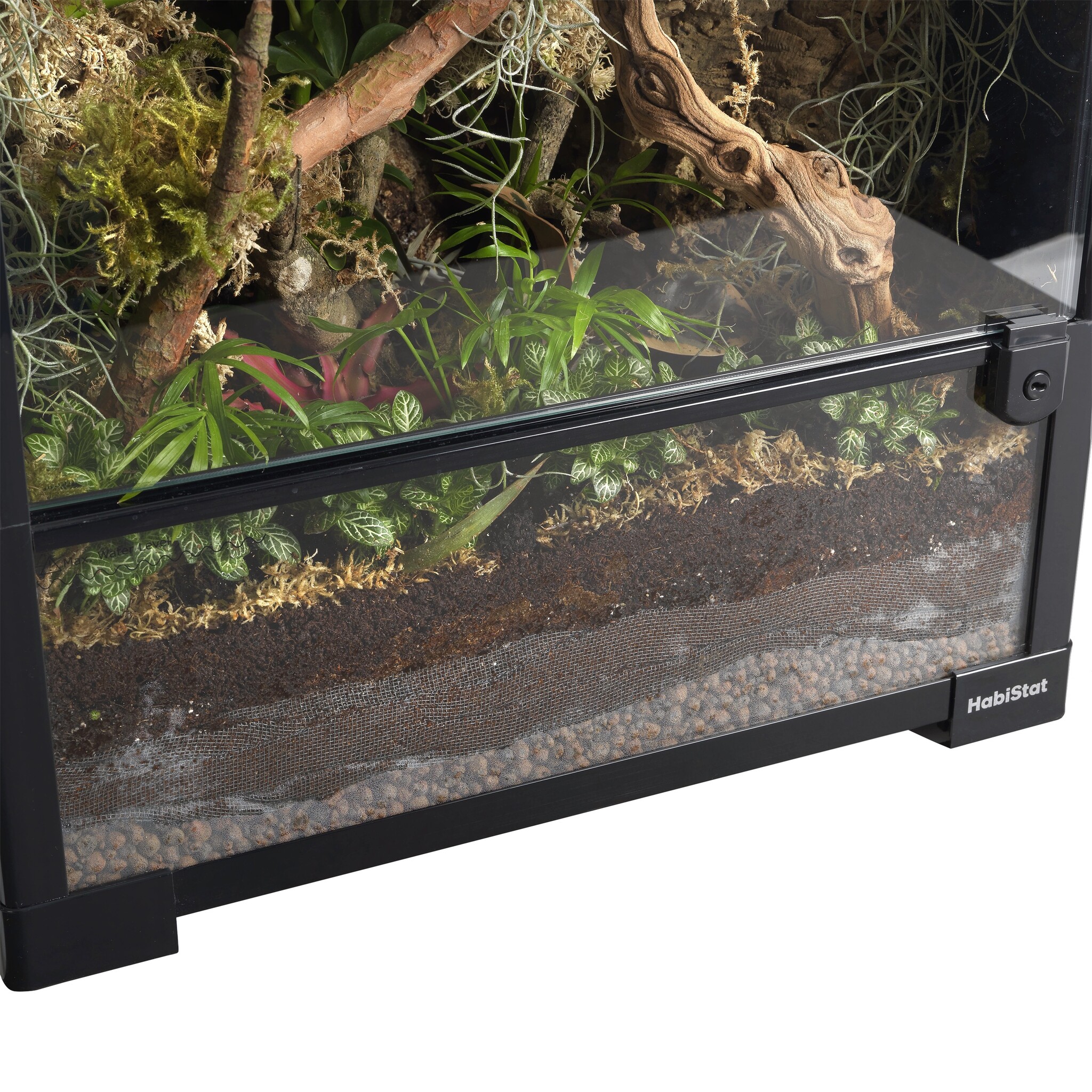 Habistat Glazen Terrarium 45x45x60cm Flat-Packed