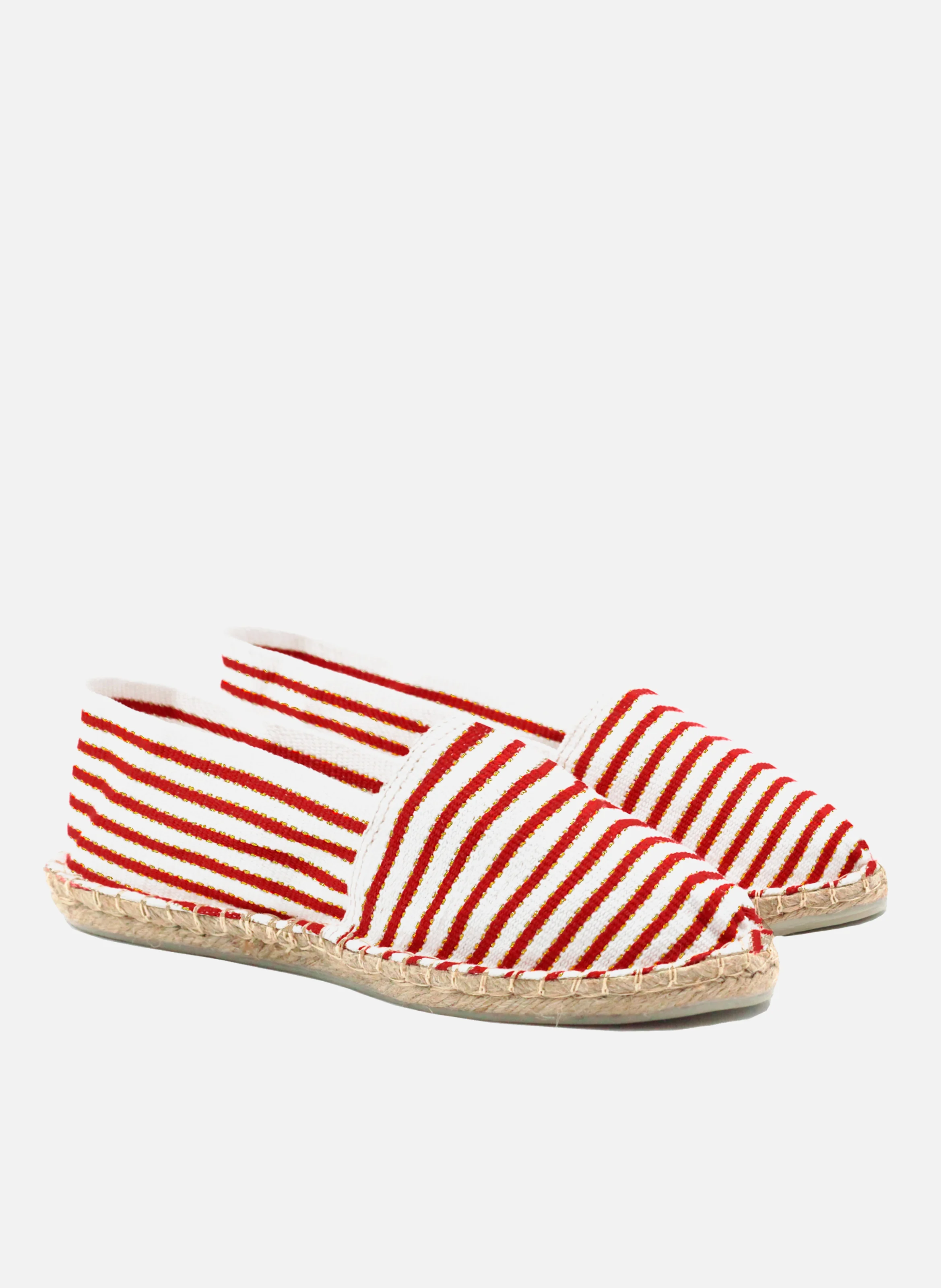 Espadrilles toile | Rouge