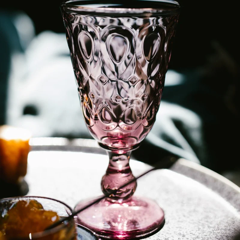 Lot de 6 verres à vin, LYONNAIS La Rochère