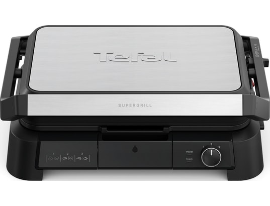 TEFAL - Grill viandes GC520DE0 SuperGrill 3 en 1