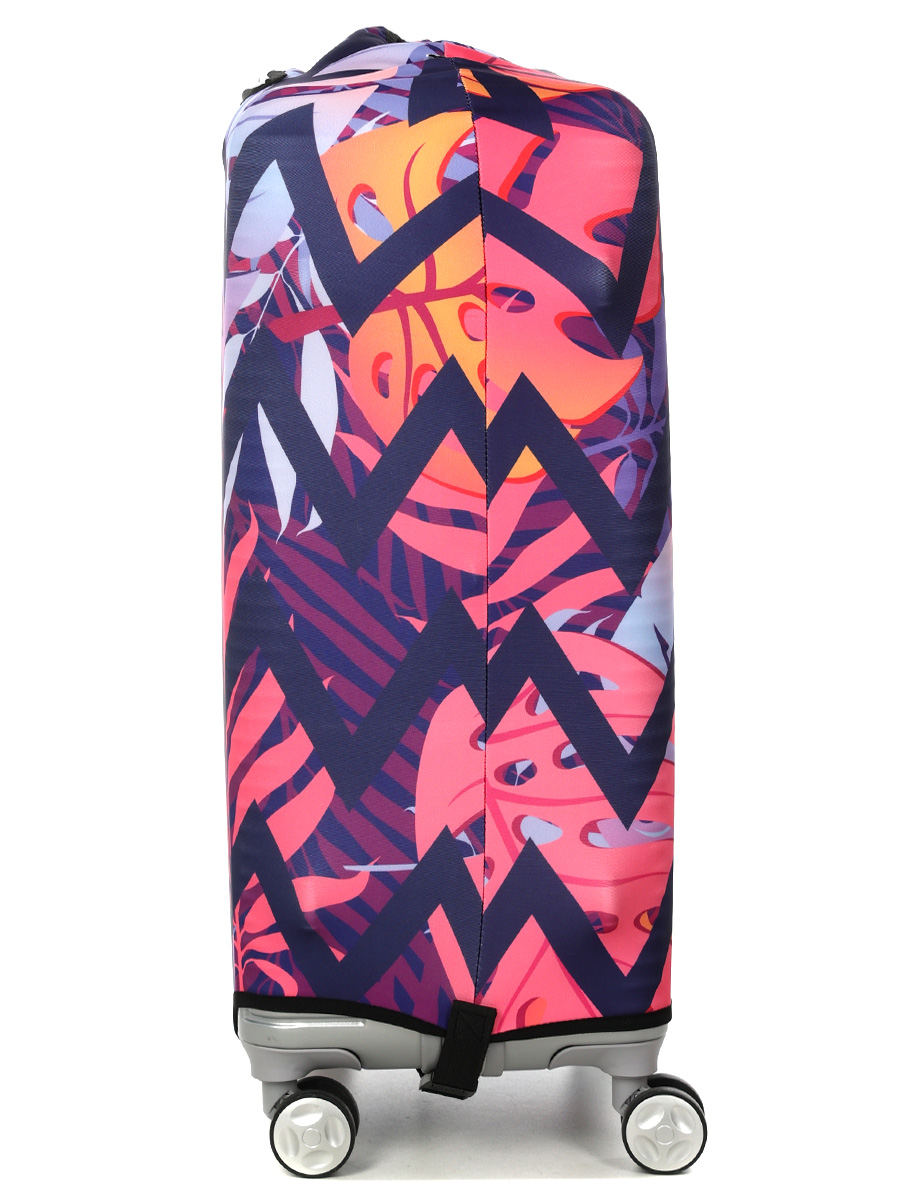 Housse de valise Periea Purple Zigzag S