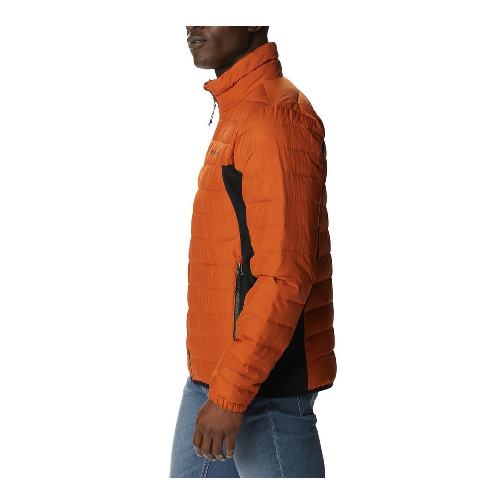 Columbia POWDER LITE HYBRID - Doudoune Homme orange