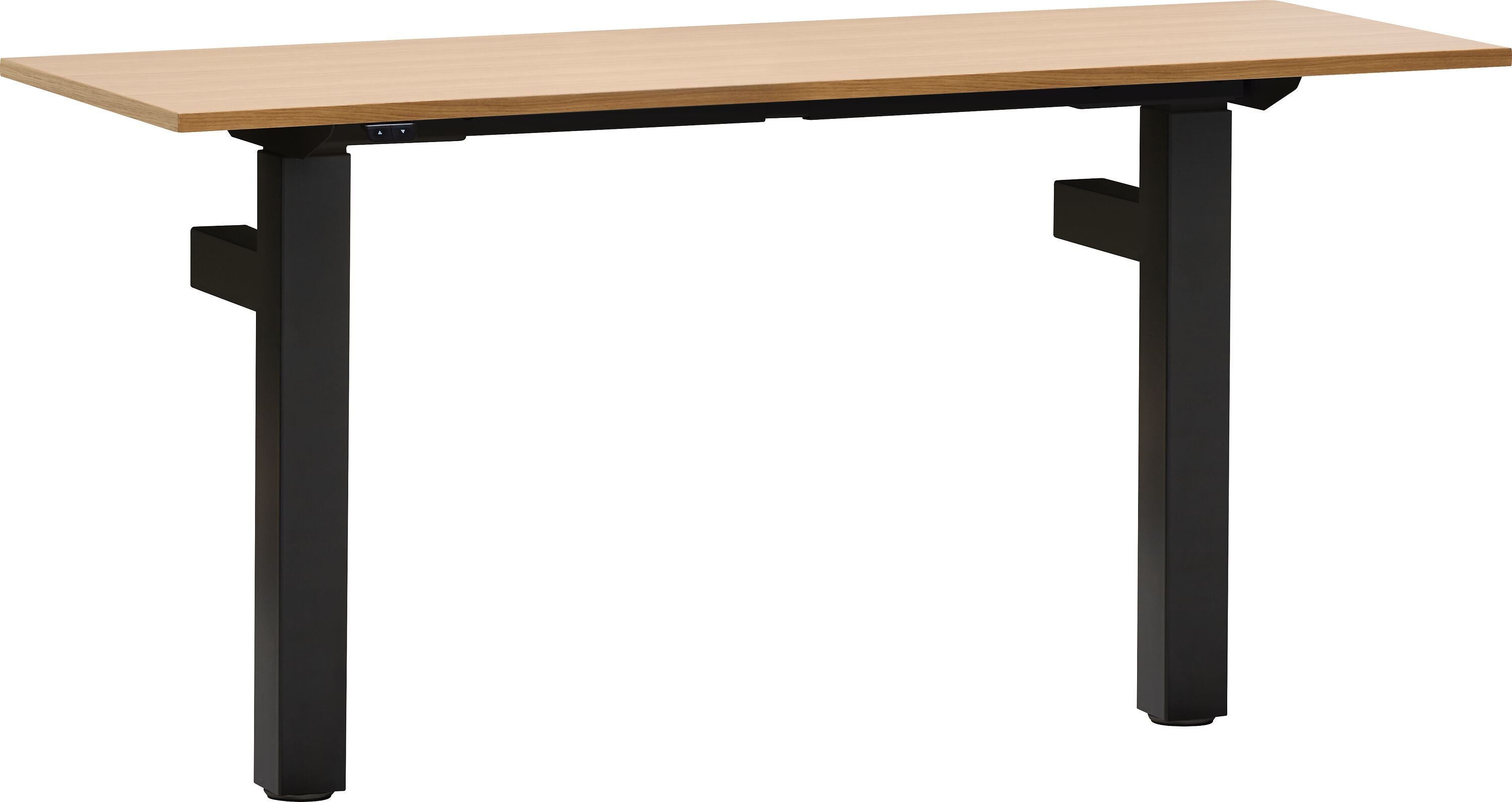 FLEXCUBE Wandtisch höhenverstellbar - Eiche / B: 140.0 cm x T: 50.0 cm x H: 67.5 cm