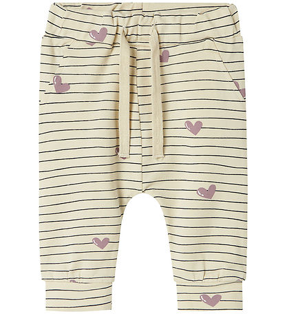 Name It Hosen - NbfVandora - Summer Sand/Hearts